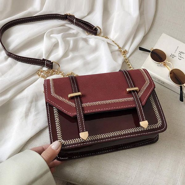 shoulder bags women small square bag korea style leather flap double belt buckle crossbody 2021 
shoulder bags women small square bag korea style leather flap double belt buckle crossbody 2021