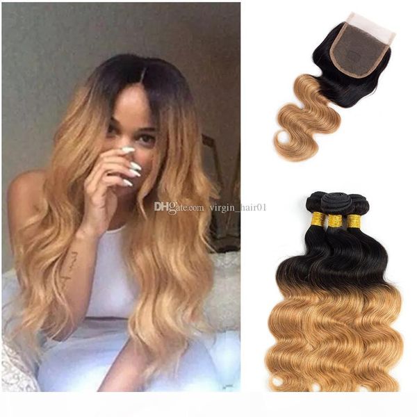 two tone 1b 27 honey blonde lace closure with bundles strawberry blonde ombre hair bundles brazilian human virgin hair with 4*4 lace closure, Black;brown
two tone 1b 27 honey blonde lace closure with bundles strawberry blonde ombre hair bundles brazilian human virgin hair with 4*4 lace closure, Black;brown