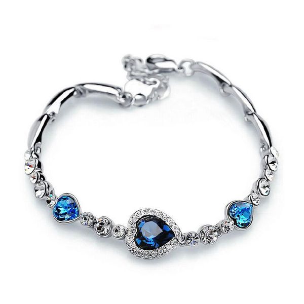 браслеты океана сердце кристалл rhinestone браслет для женщин femme девушки подарков из нержавеющей стали цепи, Black
браслеты океана сердце кристалл rhinestone браслет для женщин femme девушки подарков из нержавеющей стали цепи, Black