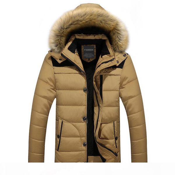 2017 winter jacket men casual cotton parka coat men fur collar warm hooded parka thicken jacket outwear plus size 4xl, Black
2017 winter jacket men casual cotton parka coat men fur collar warm hooded parka thicken jacket outwear plus size 4xl, Black