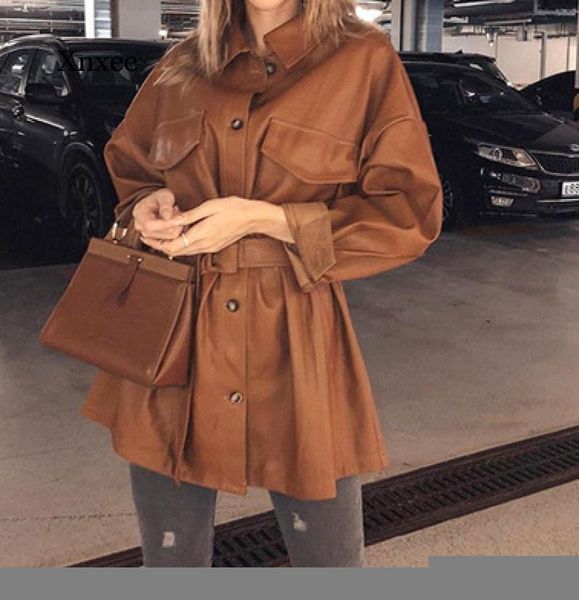 pu faux leather single-breasted belt jacket women loose sashes casual biker jackets outwear female bf style female coat top, Black
pu faux leather single-breasted belt jacket women loose sashes casual biker jackets outwear female bf style female coat top, Black