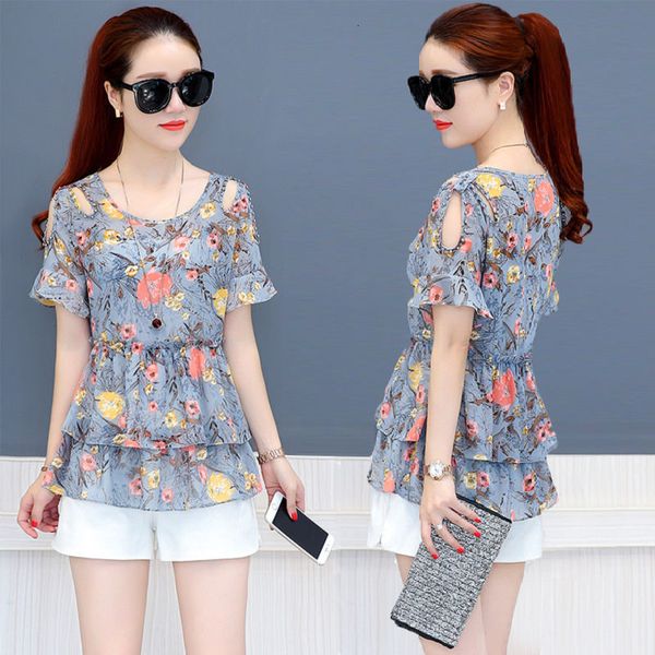 short sleeve fragmentary chiffon women's summer 2020 new korean loose cover belly versatile off shoulder western style small shirt
short sleeve fragmentary chiffon women's summer 2020 new korean loose cover belly versatile off shoulder western style small shirt