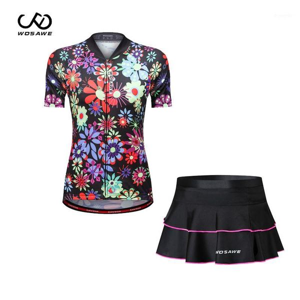wosawe summer women cycling jersey short skirt sleeve road racing bicycle breathable women pattern cyling cing jersey short1, Black;blue
wosawe summer women cycling jersey short skirt sleeve road racing bicycle breathable women pattern cyling cing jersey short1, Black;blue