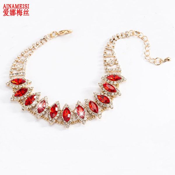 ainameisi luxury green red crystal bracelets & bangles for women colorful rhinestone charm bracelet party gift fashion jewelry, Black
ainameisi luxury green red crystal bracelets & bangles for women colorful rhinestone charm bracelet party gift fashion jewelry, Black