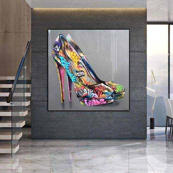 sweet graffiti art high heels shoes oil paintings canvas art wall posters prints wall pictures for living room home cuadros1
sweet graffiti art high heels shoes oil paintings canvas art wall posters prints wall pictures for living room home cuadros1