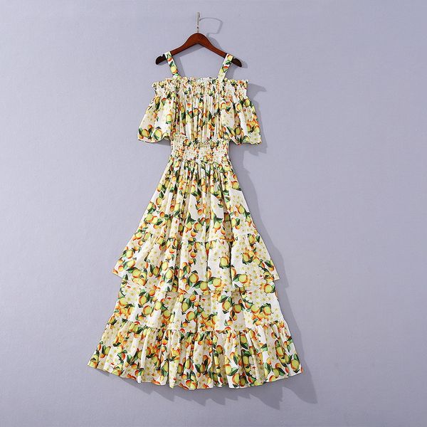 710 xl 2020 summer mid calf brand same style dress short sleeve spaghetti strap flora print runway dress sh, Black
710 xl 2020 summer mid calf brand same style dress short sleeve spaghetti strap flora print runway dress sh, Black