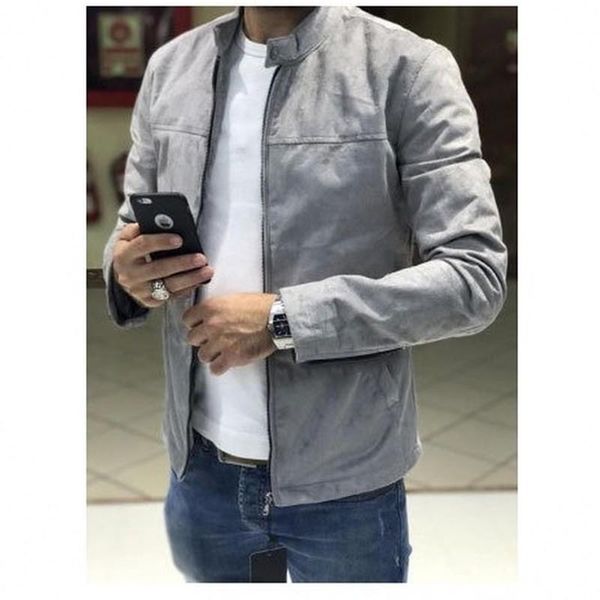 mens coats and jackets 2020 new men's suede jacket casual turn-down collar solid zipper long sleeve mens jacket men clothes, Black;brown
mens coats and jackets 2020 new men's suede jacket casual turn-down collar solid zipper long sleeve mens jacket men clothes, Black;brown