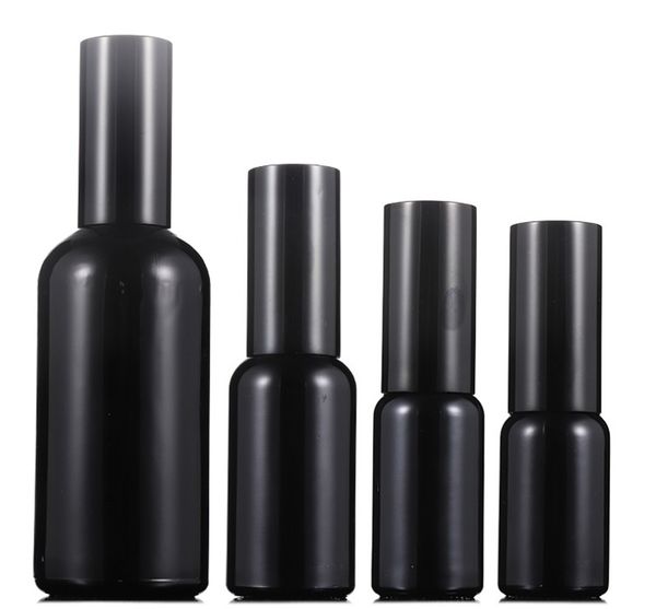 10ml 15ml 20ml 30ml 50ml 100ml refillable black glass perfume spray bottle with aluminum spray pump cap for cosmetic packing
10ml 15ml 20ml 30ml 50ml 100ml refillable black glass perfume spray bottle with aluminum spray pump cap for cosmetic packing