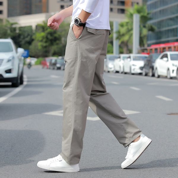 middle aged and old people's trousers pure cotton casual sports sports men's casual pants loose and large size student pants elast, Blue
middle aged and old people's trousers pure cotton casual sports sports men's casual pants loose and large size student pants elast, Blue