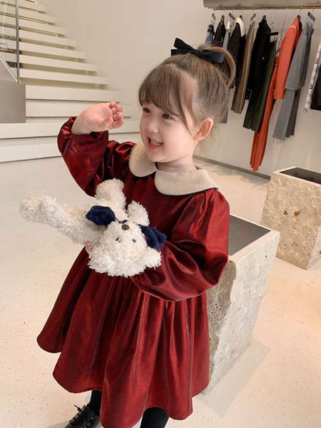 2020 new girls' long sve princs children's thickened autumn and winter drs baby's foreign sle skirt e1850, Red;yellow
2020 new girls' long sve princs children's thickened autumn and winter drs baby's foreign sle skirt e1850, Red;yellow