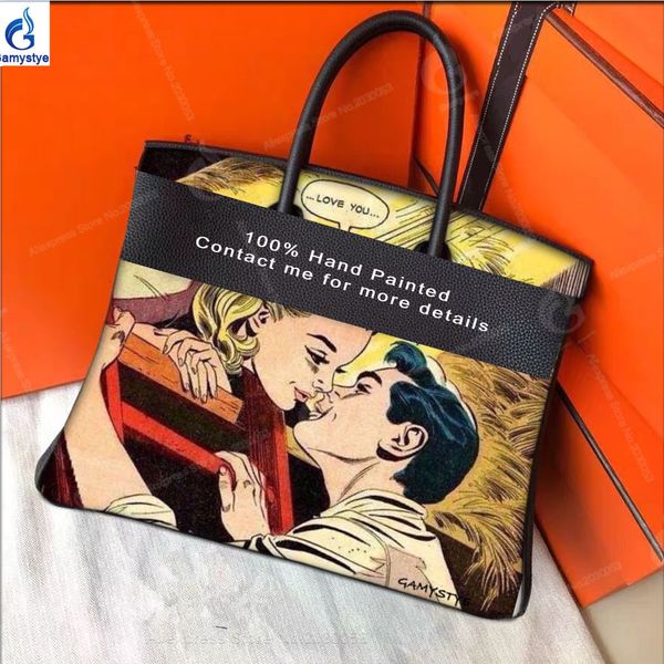 ручная роспись влюбленный сумки дизайнер мешок crossbody сумки для дамы сумки роскошных сумок женщин сумок кожаных сумок
ручная роспись влюбленный сумки дизайнер мешок crossbody сумки для дамы сумки роскошных сумок женщин сумок кожаных сумок