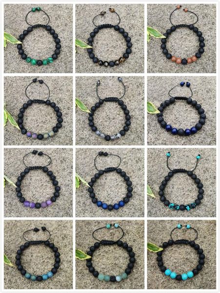 charm bracelets 20 styles dropship tiger eyes spar adjustable bracelet black lava stone skeleton beaded for men women pulseras hombre, Golden;silver
charm bracelets 20 styles dropship tiger eyes spar adjustable bracelet black lava stone skeleton beaded for men women pulseras hombre, Golden;silver