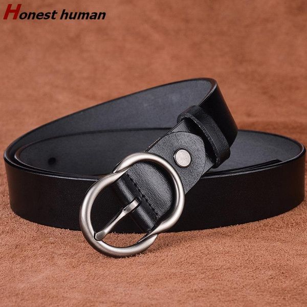 ladies vintage genuine leather belt luxury metal pin buckle belts for women casual all-match jeans strap riem damen, Black;brown
ladies vintage genuine leather belt luxury metal pin buckle belts for women casual all-match jeans strap riem damen, Black;brown