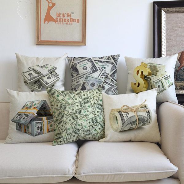 new us dollar decorative sofa throw pillows 18 inches square linen cotton money print ofiice chair seat cushion cover home decor
new us dollar decorative sofa throw pillows 18 inches square linen cotton money print ofiice chair seat cushion cover home decor