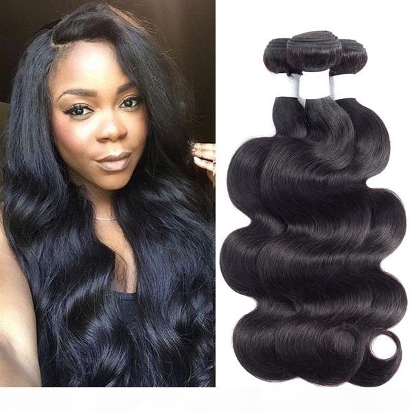 brazilian body wave hair 3 or 4 bundles peruvian malaysian indian body wave virgin human hair bundles natural color hair extensions, Black
brazilian body wave hair 3 or 4 bundles peruvian malaysian indian body wave virgin human hair bundles natural color hair extensions, Black