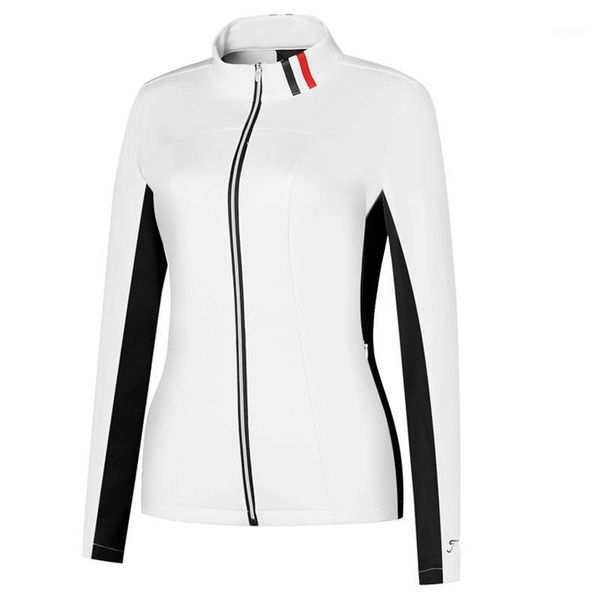 autumn winter new women's golf clothing stand collar slim thin velvet windproof jacket golf sport sleisure windbreaker, Black;brown
autumn winter new women's golf clothing stand collar slim thin velvet windproof jacket golf sport sleisure windbreaker, Black;brown