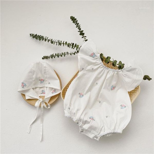 infants clothes 2020 summer newborn baby girls bodysuits with hat embroidery floral sleeve korean style toddler jumpsuts1, Blue
infants clothes 2020 summer newborn baby girls bodysuits with hat embroidery floral sleeve korean style toddler jumpsuts1, Blue