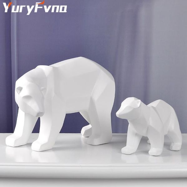 yuryfvna bear sculpture geometric resin polar bear statue fashion deskornament modern abstract sea figurines
yuryfvna bear sculpture geometric resin polar bear statue fashion deskornament modern abstract sea figurines