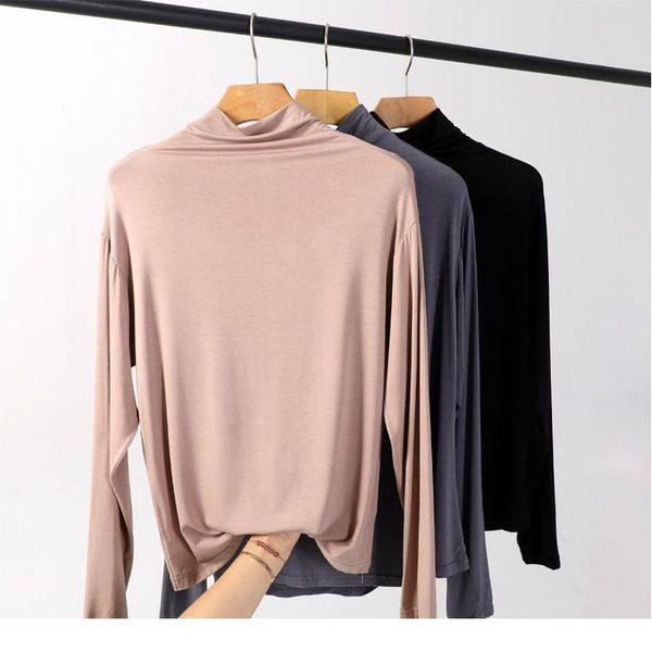 mrmt 2020 brand new spring summer women's t shirt long sleeves pure-colored t-shirt for female half high collar qylxhs, White;black
mrmt 2020 brand new spring summer women's t shirt long sleeves pure-colored t-shirt for female half high collar qylxhs, White;black