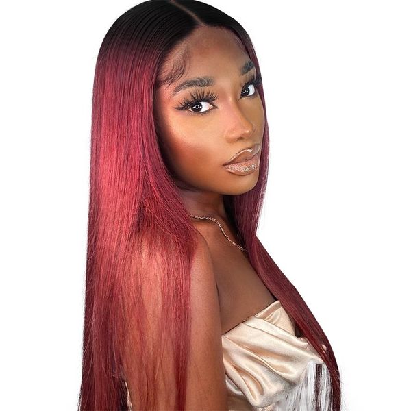 bone straight 4x4 closure wig ombre colors human hair wigs lace front full short bob brazilian pre plucked remy for black women, Black;brown
bone straight 4x4 closure wig ombre colors human hair wigs lace front full short bob brazilian pre plucked remy for black women, Black;brown