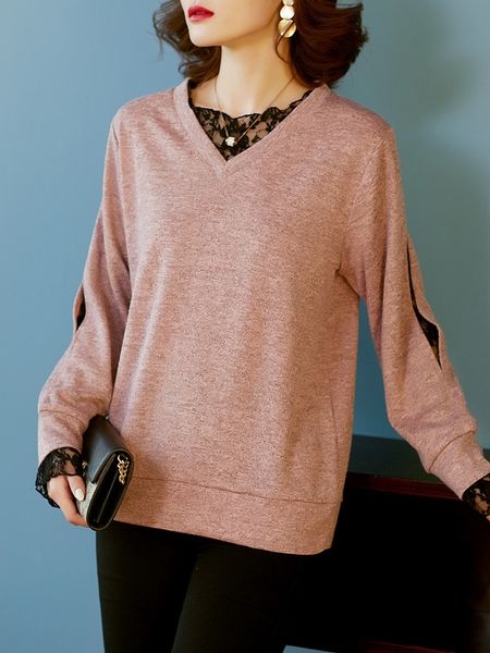 lv7hw fall 2020 loose large lace shirt long sleeve casual fashion shirtlace shirttemperament v-neck loose versatile t-shirt women njq, White
lv7hw fall 2020 loose large lace shirt long sleeve casual fashion shirtlace shirttemperament v-neck loose versatile t-shirt women njq, White