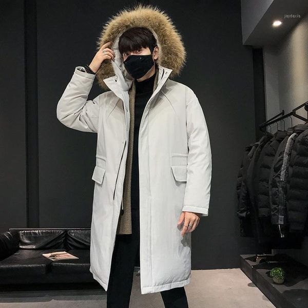 down jacket of 2020 autumn winters is recreational men's hooded jacket down male long warm eiderdown outerwear1, Black
down jacket of 2020 autumn winters is recreational men's hooded jacket down male long warm eiderdown outerwear1, Black