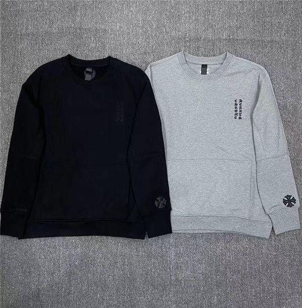 chao brand chromehearts crosin sanskrit вышитая кожаный крест мужские и женские круглые шеи свитер пальто, White
chao brand chromehearts crosin sanskrit вышитая кожаный крест мужские и женские круглые шеи свитер пальто, White