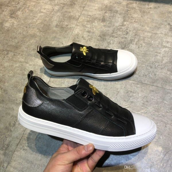 mens skateboard shoes black leather strap with comfortable flat bottom luxury casual shoe plate-forme walking shoes#1f
mens skateboard shoes black leather strap with comfortable flat bottom luxury casual shoe plate-forme walking shoes#1f