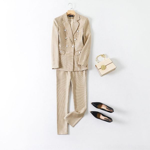 guaad women with plaid suit show th waist autumn and mature capable in workplace winter in temperament two coat coat piece suit for female 6, Gray
guaad women with plaid suit show th waist autumn and mature capable in workplace winter in temperament two coat coat piece suit for female 6, Gray