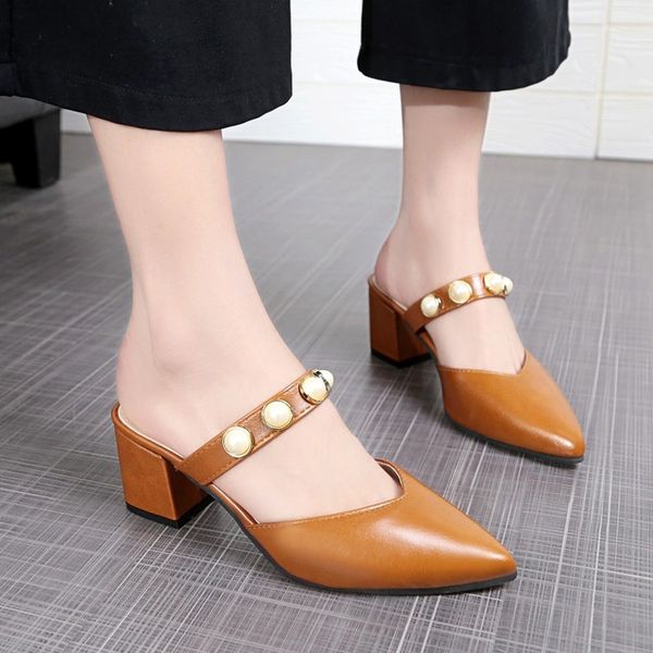 2021 new novo estilo feminino vero coreano-estilo moda semi-alta salto chunky sapatos femininos chinelo 7kxv, Black
2021 new novo estilo feminino vero coreano-estilo moda semi-alta salto chunky sapatos femininos chinelo 7kxv, Black