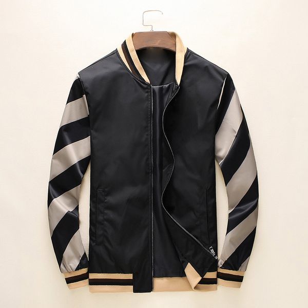 hooded designer mens casual windbreaker sportswear new zipper autumn slim plaid clothing spring jackets printed collar jacket jacket q0 obxu, Black
hooded designer mens casual windbreaker sportswear new zipper autumn slim plaid clothing spring jackets printed collar jacket jacket q0 obxu, Black