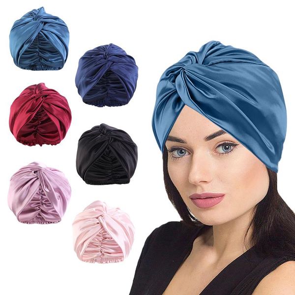 women's new style hijab khimar balaclava imitation silk simplicity double-layer night cap cross twisted cap bucket hat women, Blue;gray
women's new style hijab khimar balaclava imitation silk simplicity double-layer night cap cross twisted cap bucket hat women, Blue;gray