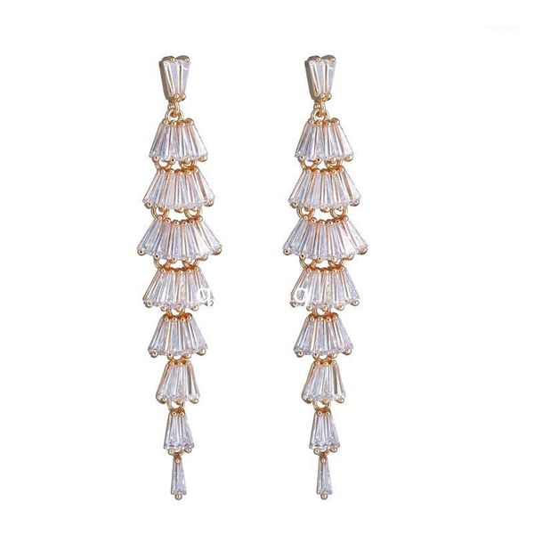 charm crystal cubic zirconia long fringed inlaid earrings korean version of the evening fashion earrings1, Golden
charm crystal cubic zirconia long fringed inlaid earrings korean version of the evening fashion earrings1, Golden