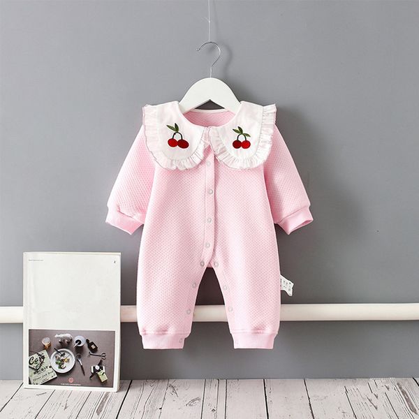 2021 new baby clothes newborn winter autumn warm peter pan collar romper girls toddler thick embroidery clothing for infant jumpsuit 0-2y oq, Blue
2021 new baby clothes newborn winter autumn warm peter pan collar romper girls toddler thick embroidery clothing for infant jumpsuit 0-2y oq, Blue
