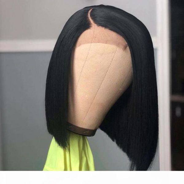 360 frontal full lace human hair bob wigs side part glueless remy brazilian pre plucked full lace front short bob human hair wig, Black;brown
360 frontal full lace human hair bob wigs side part glueless remy brazilian pre plucked full lace front short bob human hair wig, Black;brown