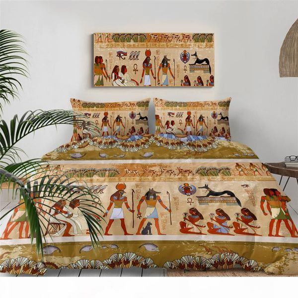 egyptian bedding set ancient egypt civilization duvet cover characters home textiles african bedclothes 3-piece
egyptian bedding set ancient egypt civilization duvet cover characters home textiles african bedclothes 3-piece