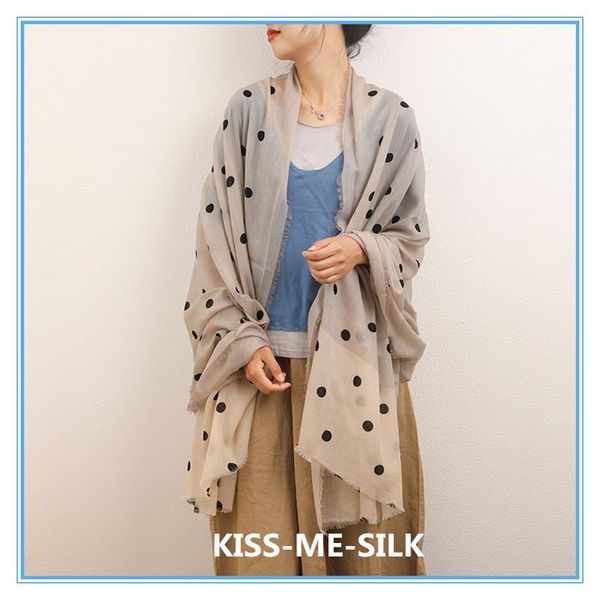 kiss-me-silk autumn and winter new ladies polka dot fine wool warm scarf shawl 210*100cm/90g, Blue;gray
kiss-me-silk autumn and winter new ladies polka dot fine wool warm scarf shawl 210*100cm/90g, Blue;gray