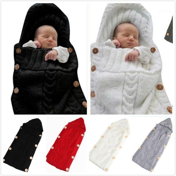 newborn infant baby blanket knit button crochet winter warm swaddle wrap sleeping bags for stroller accessories blanket1
newborn infant baby blanket knit button crochet winter warm swaddle wrap sleeping bags for stroller accessories blanket1