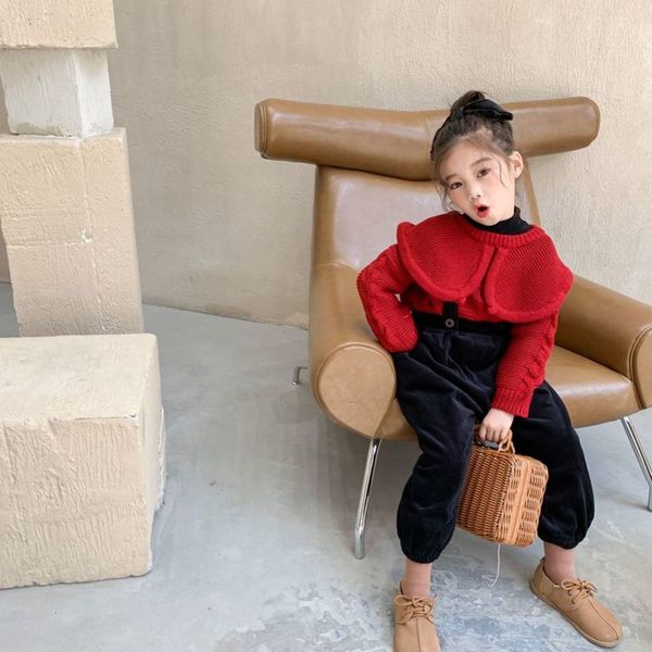 2020 winter new children's wear girls' big lapel twist thickened knitted sweater, Blue
2020 winter new children's wear girls' big lapel twist thickened knitted sweater, Blue