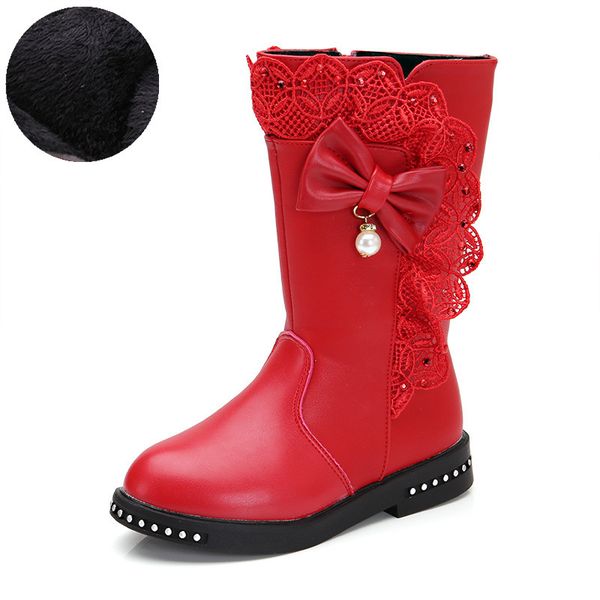 winter for leather fashion children shoes lace bow big kids high tube little girls boots 3-14 year, Black;grey
winter for leather fashion children shoes lace bow big kids high tube little girls boots 3-14 year, Black;grey