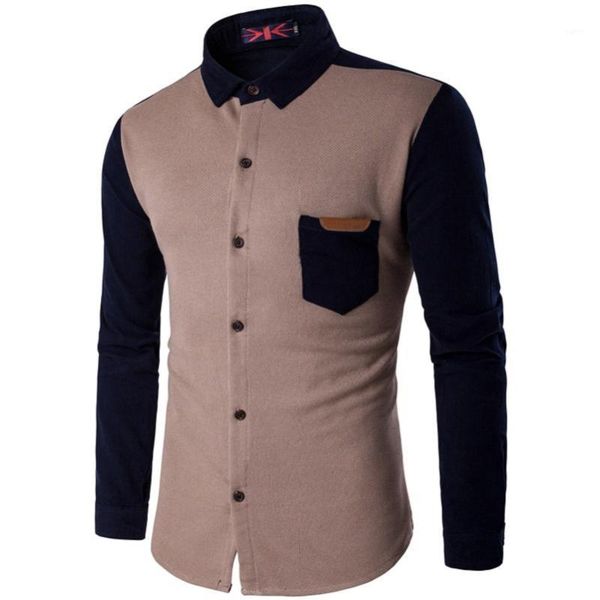 vogue fashion nice new vogue men shirt fit slim long sleeve casual homme patchwork streetwear cotton male shirts 7xl1, White;black
vogue fashion nice new vogue men shirt fit slim long sleeve casual homme patchwork streetwear cotton male shirts 7xl1, White;black