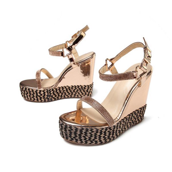 2021 new female peep mode toe super high crystal sandals buckle wrap ladies will see deep soles shoes ud0q, Black
2021 new female peep mode toe super high crystal sandals buckle wrap ladies will see deep soles shoes ud0q, Black