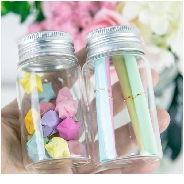 37*70*24mm 50ml glass bottles aluminium cap transparent clear liquid gift candy container empty wishing bottles ja bbyiln
37*70*24mm 50ml glass bottles aluminium cap transparent clear liquid gift candy container empty wishing bottles ja bbyiln