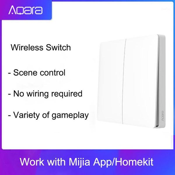 original aqara wall switch smart light control smart switch wifi 2.4ghz wireless double key remote control by mi home app1
original aqara wall switch smart light control smart switch wifi 2.4ghz wireless double key remote control by mi home app1