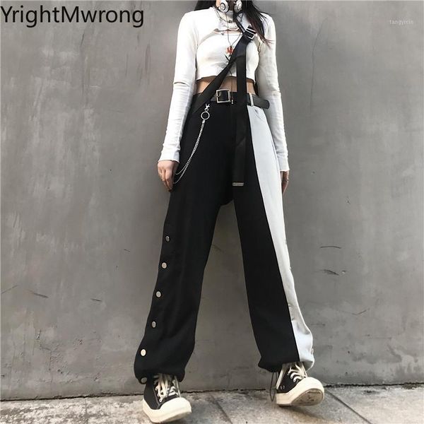 streetwear woman man harajuku side button patchwork contrast cargo jogger pant korean fashion tracksuit trouser harem loose dark1, Black;white
streetwear woman man harajuku side button patchwork contrast cargo jogger pant korean fashion tracksuit trouser harem loose dark1, Black;white