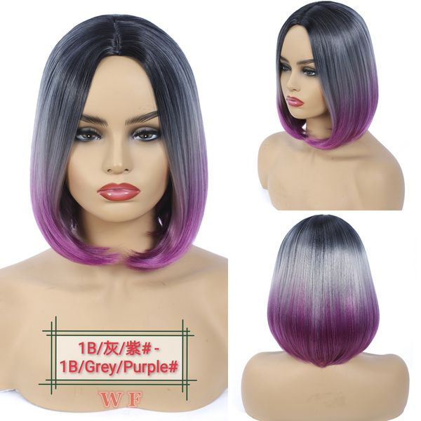fzp woman fashion cosplay wig short wig hair women bob brazilian curly hair silk synthetic wig, Black
fzp woman fashion cosplay wig short wig hair women bob brazilian curly hair silk synthetic wig, Black