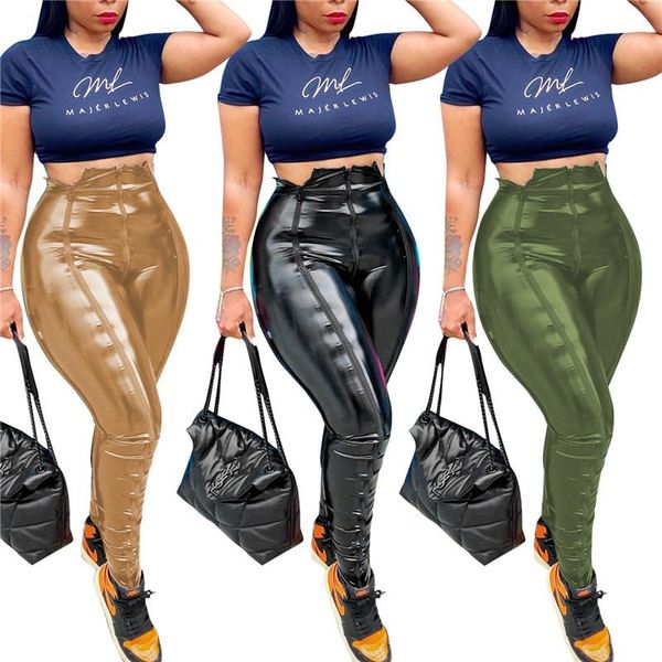 women's pants & capris stretchy faux leather plus size pu trousers high waisted tummy control skinny with zipper long, Black;white
women's pants & capris stretchy faux leather plus size pu trousers high waisted tummy control skinny with zipper long, Black;white