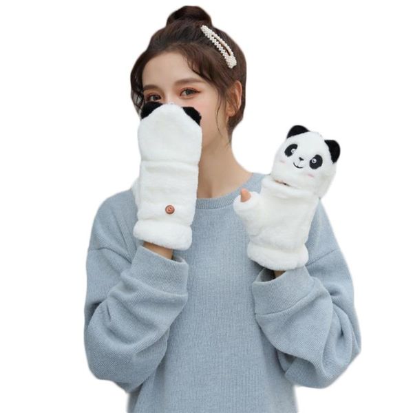 женщины зима половина пальцев перчатки пушистый плюша мультфильм panda flip top теплый рукавицы l9be, Blue;gray
женщины зима половина пальцев перчатки пушистый плюша мультфильм panda flip top теплый рукавицы l9be, Blue;gray