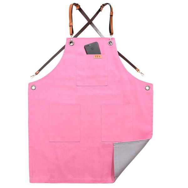 new fashion cotton canvas apron for the kitchen adjustable leatherwear bartender barista work two-sided aprons 3 color
new fashion cotton canvas apron for the kitchen adjustable leatherwear bartender barista work two-sided aprons 3 color