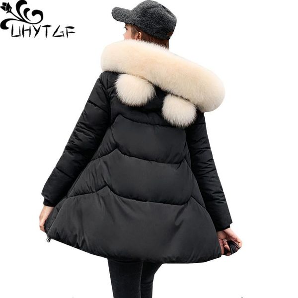 uhytgf fashion cloak type winter cotton coat fur collar hooded casual warm women jacket korean loose sweet student jackets 1274, Black
uhytgf fashion cloak type winter cotton coat fur collar hooded casual warm women jacket korean loose sweet student jackets 1274, Black